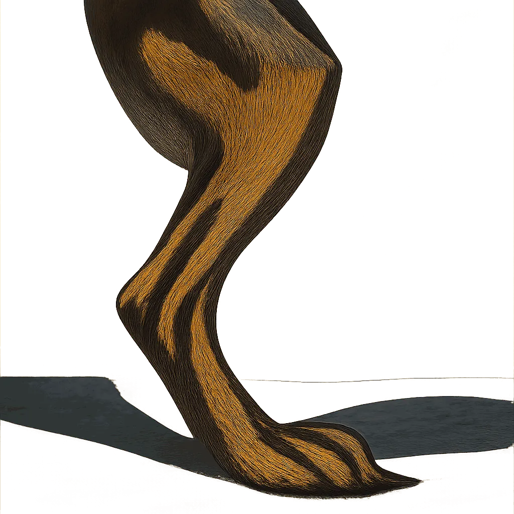 Hare leg